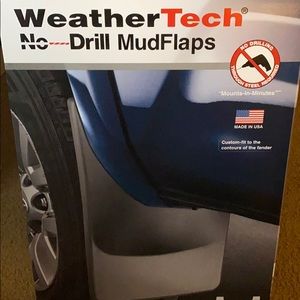 WeatherTech No Drill Mud Flaps
